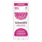 Schmidt's Rose & Vanilla Deodorant-3.25 Oz