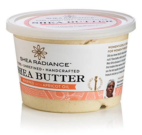 Shea Radiance Shea Butter Whipped With Apricot Oil-9.5 Oz