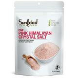 Sunfood Superfoods Fine Pink Himalayan Crystal Salt-1 Lb