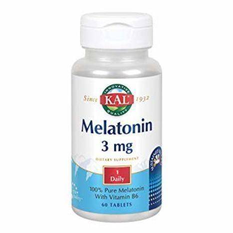 KAL Melatonin Sustained Release 3MG - 60 Tablets