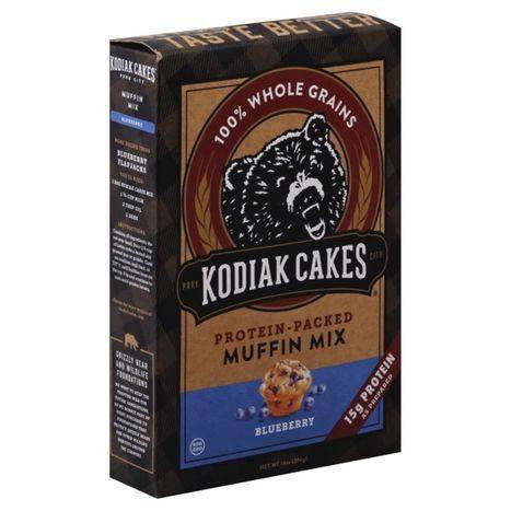 Kodiak Cakes Muffin Mix, Blueberry - 14 Ounces