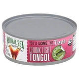 Natural Sea Tongol Tuna, Chunk Light, in Spring Light, Salted - 5 Ounces