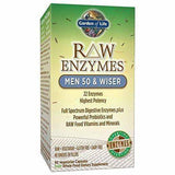 Garden of Life Raw Enzymes, Men 50 & Wiser - 90 Vegetarian Capsules