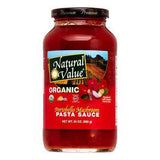Natural Value Organic Roasted Garlic Pasta Sauce - 24 Ounces