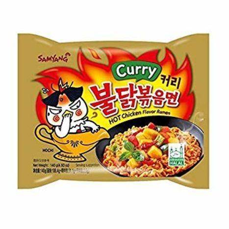 Samyang Hot Chicken Curry Flavor Ramen - 5 Pack