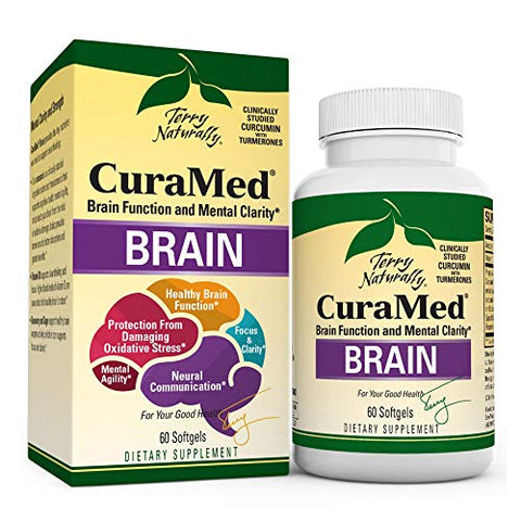 Terry Naturally CuraMed Brain-60 Sofgels