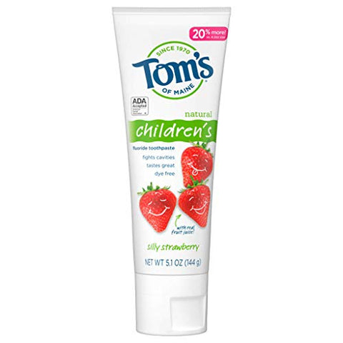 Tom's Of Maine Children's Toothpaste Silly Strawberry-5.1 Oz