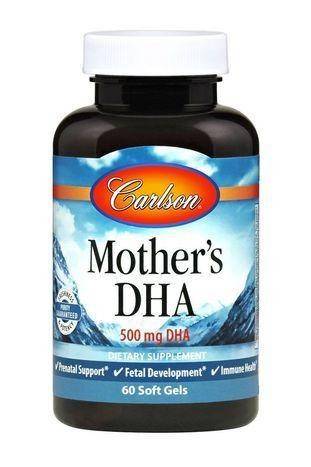 Carlson Mother's DHA - 60 Softgels