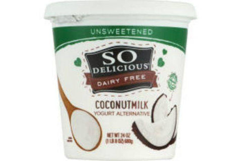 So Delicious Dairy Free Coconut Milk Yogurt Alternative Unsweetened - 15.2 Ounces