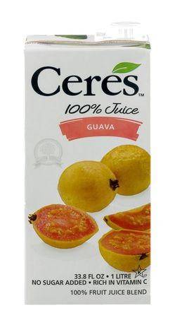 Ceres 100% Juice, Guava - 33.8 Ounces