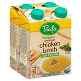 Pacific Organic Broth, Low Sodium, Free Range Chicken - 32 Ounces