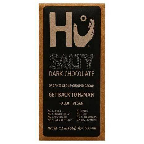 Hu Dark Chocolate, Salty - 2.1 Ounces