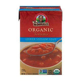 Dr McDougalls Right Foods Soup, Lower Sodium, Organic, Tomato - 17.7 Ounces