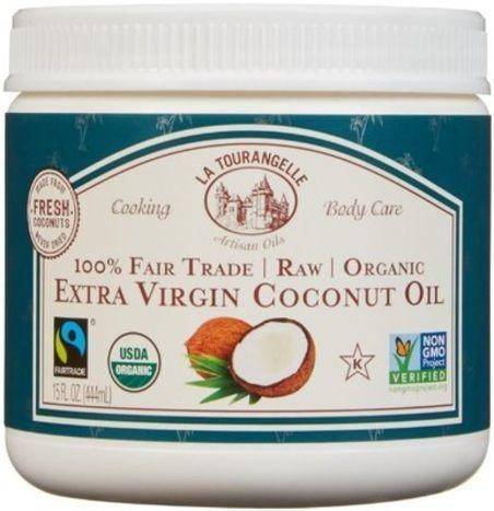 La Tourangelle Organic Virgin Unrefined Coconut Oil - 15 Fluid Ounces