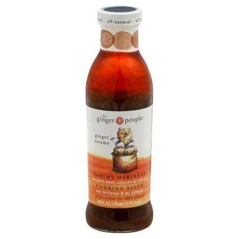 Ginger People Cooking Sauce, Ginger Sesame - 12.7 Ounces