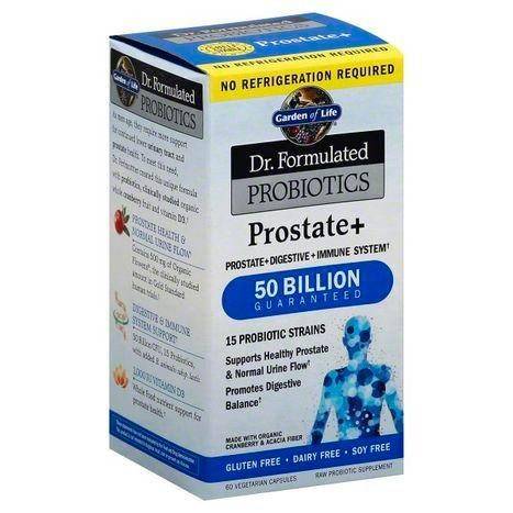 Garden of Life Dr. Formulated Probiotics, Prostate+, Vegetarian Capsules - 60 Each