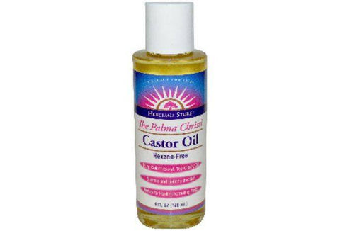 Heritage Store Castor Oil, The Palma Christi - 8 Ounces