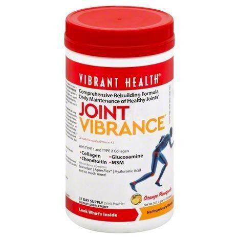 Vibrant Health Joint Vibrance, Version 4.3, Drink Powder, Orange Pineapple - 12.96 Ounces