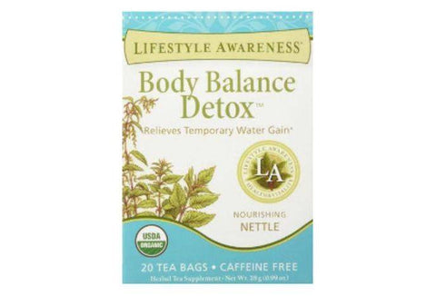 Lifestyle Awareness Teas, Body Balance Detox - 20 Bags