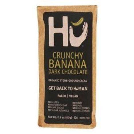 Hu Kitchen Organic Dark Chocolate Bar Crunchy Banana