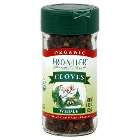 Frontier Organic Cloves, Whole - 1.4 Ounces