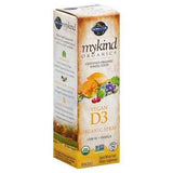 Garden of Life MyKind Organics Vitamin D3, Vegan, 1,000 IU, Organic Spray, Vanilla - 2 Ounces