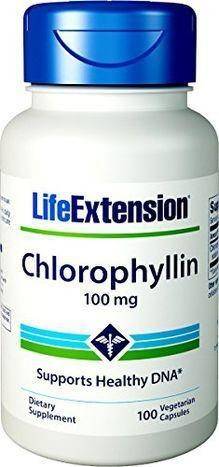 Life Extension 100MG Chlorophyllin - 100 Vegetarian Capsules