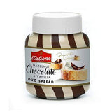 Italione Hazelnut Chocolate And Vanilla Spread Jar - 12.3 Ounces