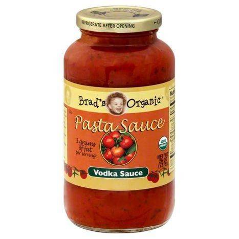 Brads Organic Pasta Sauce, Vodka Sauce - 26 Ounces
