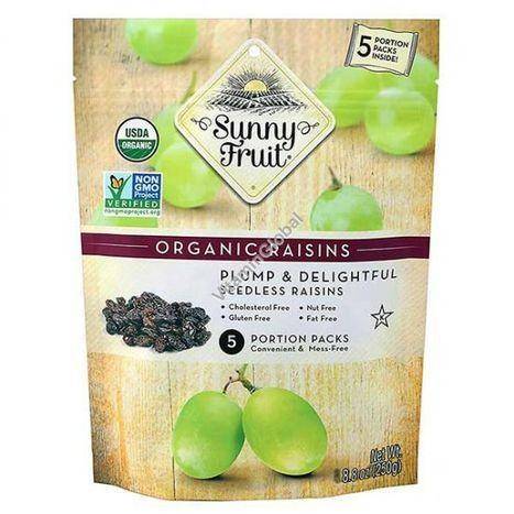 Sunny Fruirt Sun-Dried Organic Sultana Raisins - 8.8 Ounces