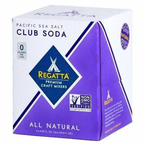 Regatta Pacific Sea Salt Club Soda - Pack of 6