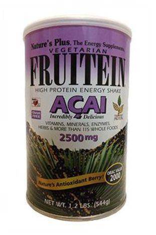 Natures Plus Fruitein Acai Shake Powder - 1.2 Pounds