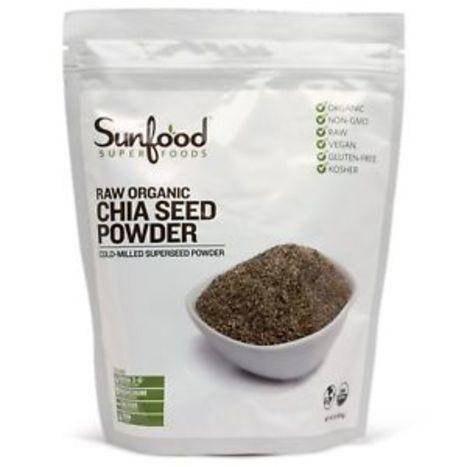 Sunfood Superfoods Raw Organic Chia Seed Powder