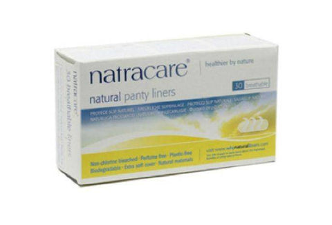 Natracare Panty Liners, Organic Cotton Cover, Mini - 30 Count