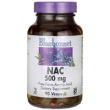 Bluebonnet NAC 500MG Vitamin Capsules - 90 VCaps