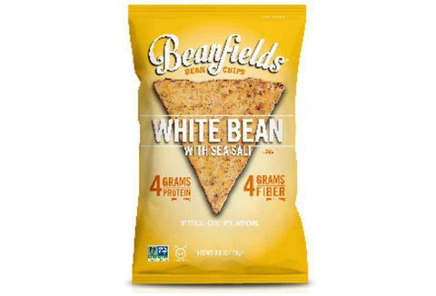 Beanfields Bean & Rice Chips, White Bean with Sea Salt - 5.5 Ounces