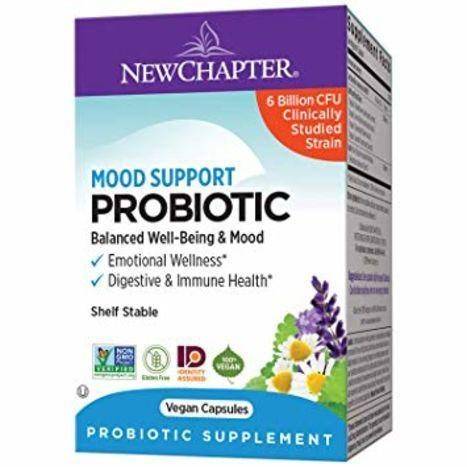 New Chapter Probiotic, Mood Support, Vegan Capsules - 30 Vegan Capsules