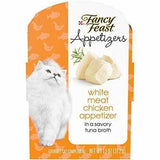 Fancy Feast Purina Appetizers White Meat Chicken Broth Wet Cat Food - 1.1 Ounces