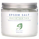 White Egret Pharmaceutical Grade Eucalyptus Epsom Salt-16 Oz