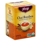 Yogi Tea, Chai Rooibos, Caffeine Free, Bags - 16 Count