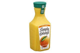 Simply Orange 100% Juice, Orange, Pulp Free - 52 Ounces