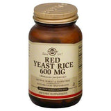 Solgar Red Yeast Rice, 600 mg, Vegetable Capsules