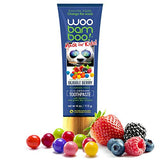 Woo Bamboo Kids Toothpaste Bubble Berry Flavor With Bamboo And Green Tea Extracts-4 Oz