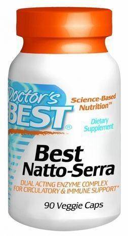 Doctor's Best Natto-Serra - 90 Count