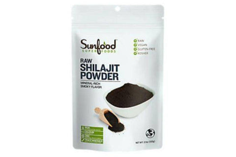 Sunfood Superfoods Raw Shilajit Powder - 3.5 Ounces