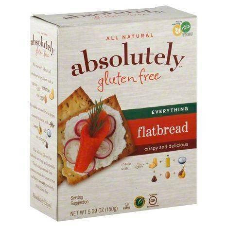 Absolutely Gluten Free Flatbread, Everything - 4.4 Ounces
