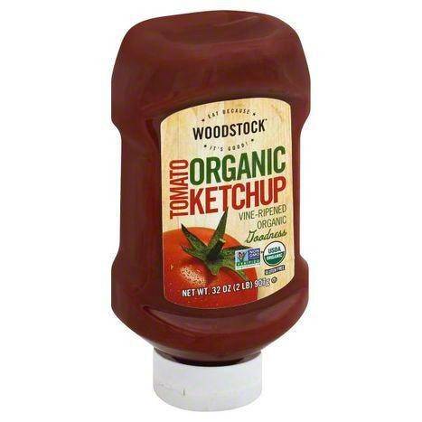 Woodstock Ketchup, Organic, Tomato - 32 Ounces