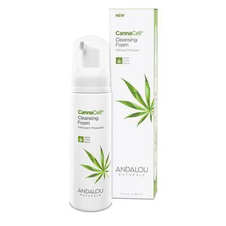 Andalou Naturals CannaCell Cleansing Foam - 5.5 Ounces