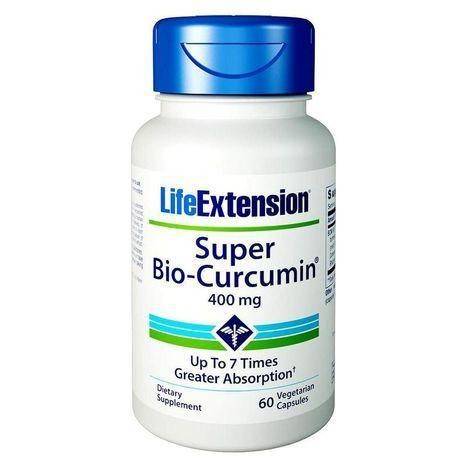 Life Extension 400MG Super Bio-Curcumin - 60 Vegetarian Capsules