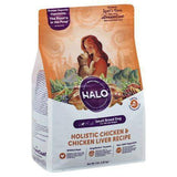 Halo Dog Food, Small Breed Dog, Holistic Chicken & Chicken Liver Recipe - 4 Pounds